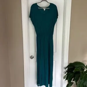 green and white dress h&m Amanda Uprichard Ashton Maxi Dress in Baby Blue main image 0